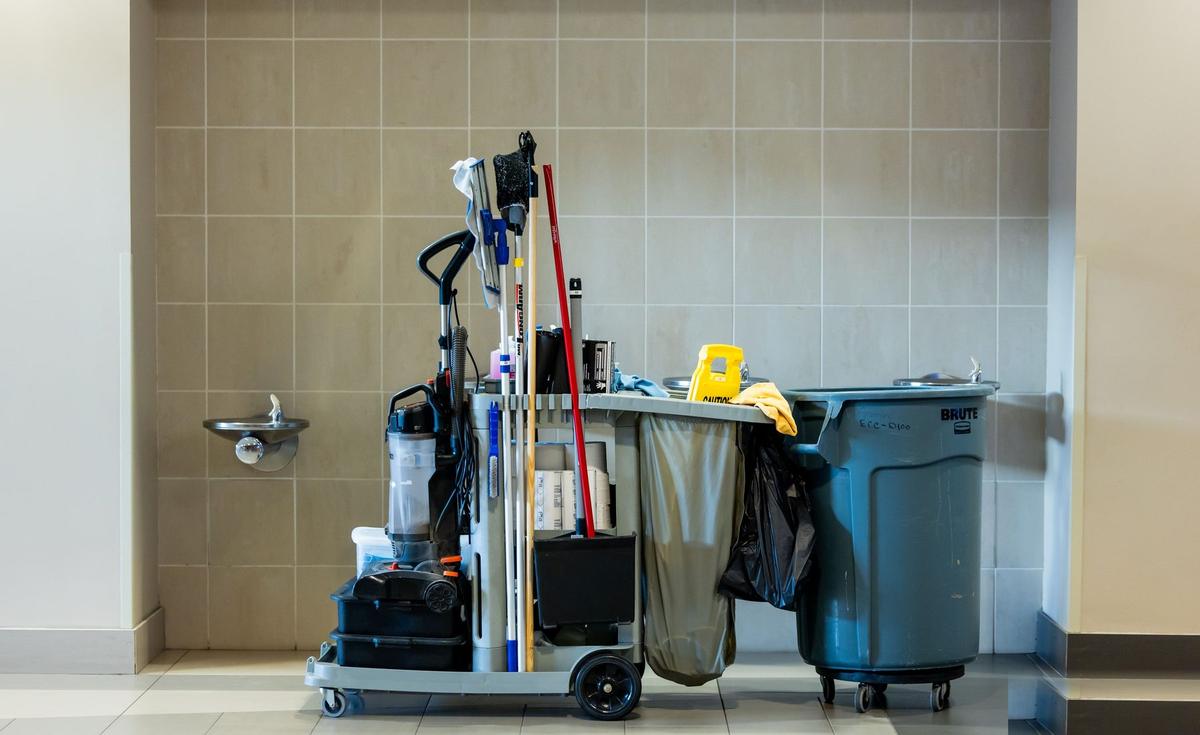Tidy school dormitory